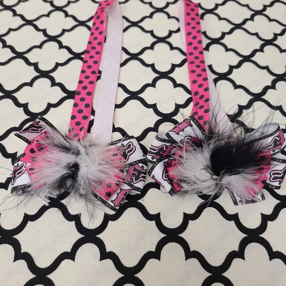 Bundle of 6 FOX Racing Headbands Black Pink Green - Picture 5 of 7